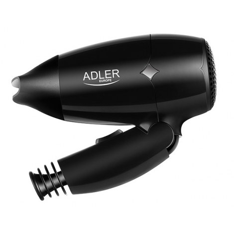 Adler | Hair Dryer | AD 2251 | 1400 W | Number of temperature settings 2 | Black - 2